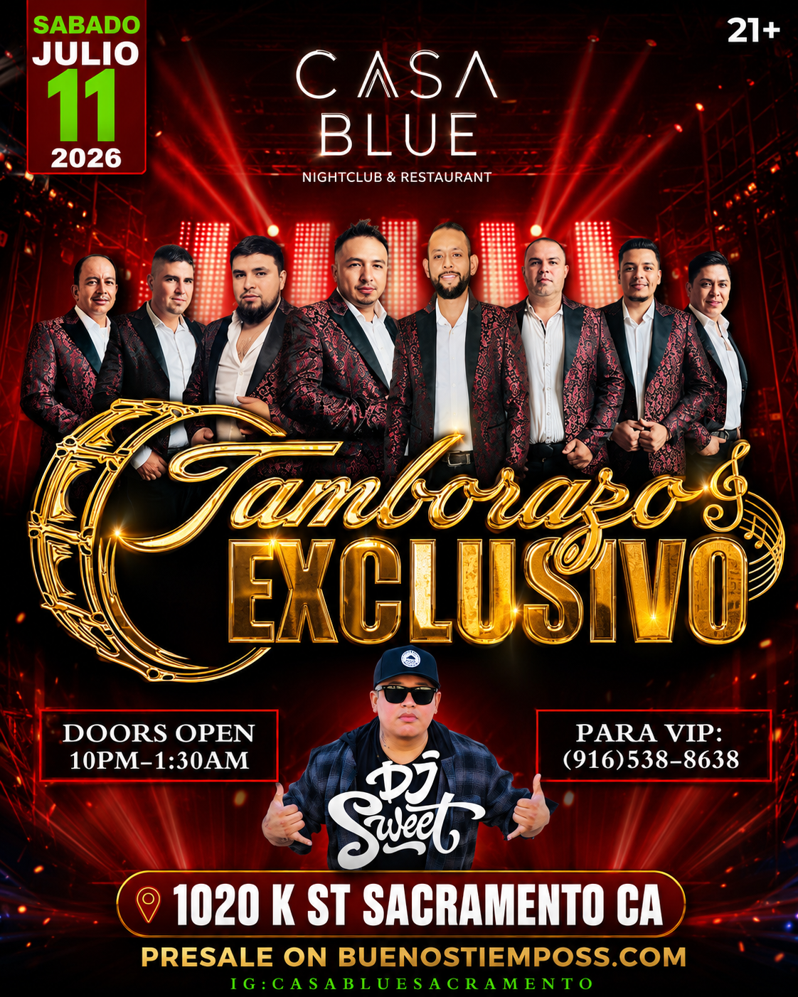 Tamborazo @Casa Blue