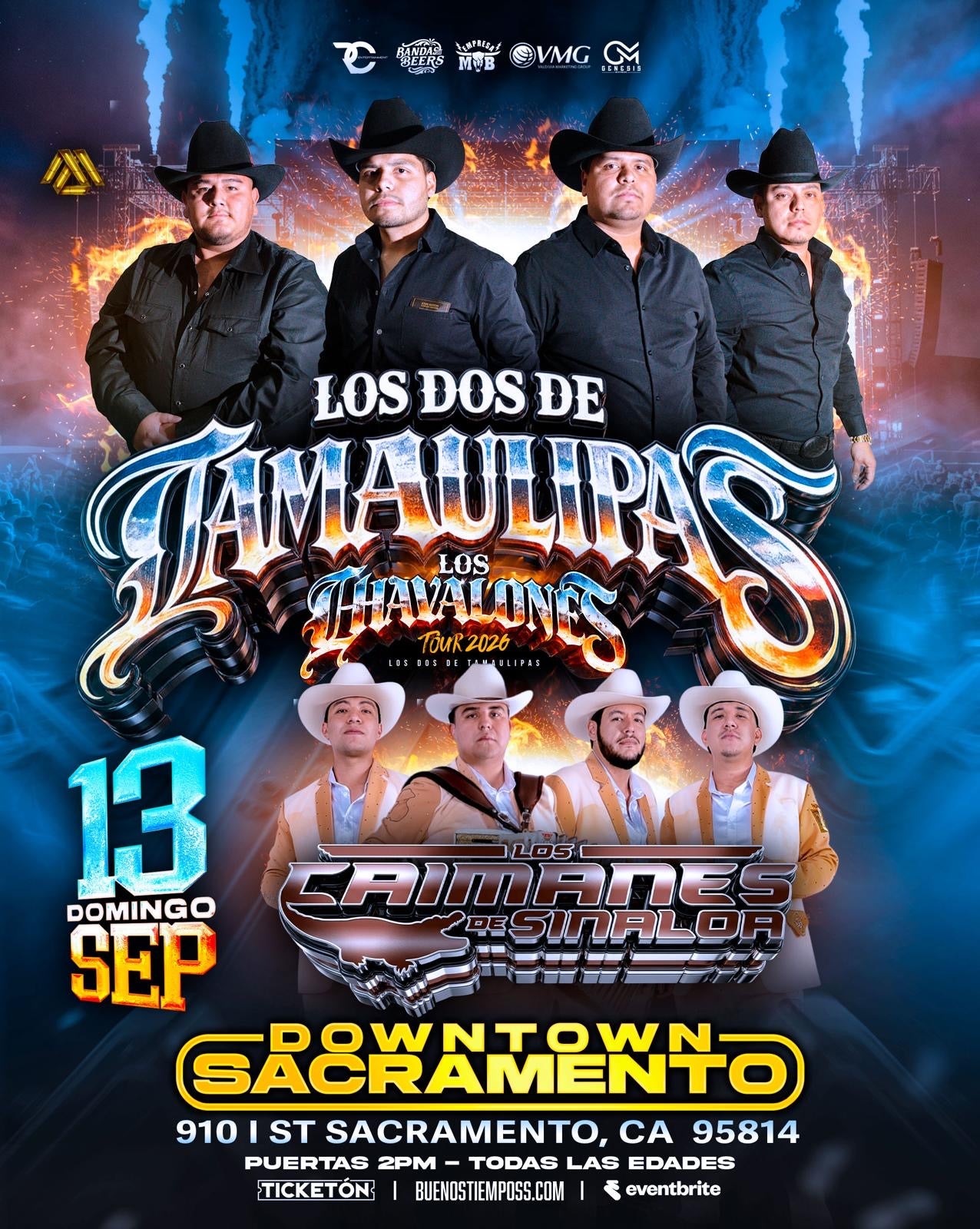 Los Dos De Tamaulipas y Los Caimanes