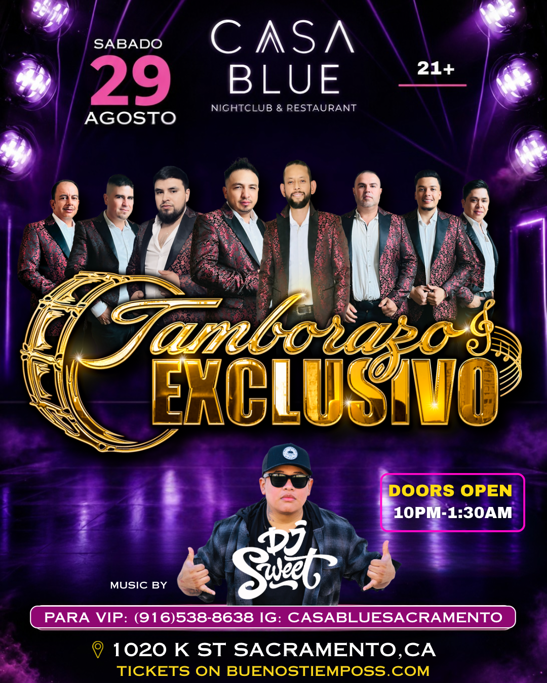 Tamborazo @ Casa Blue
