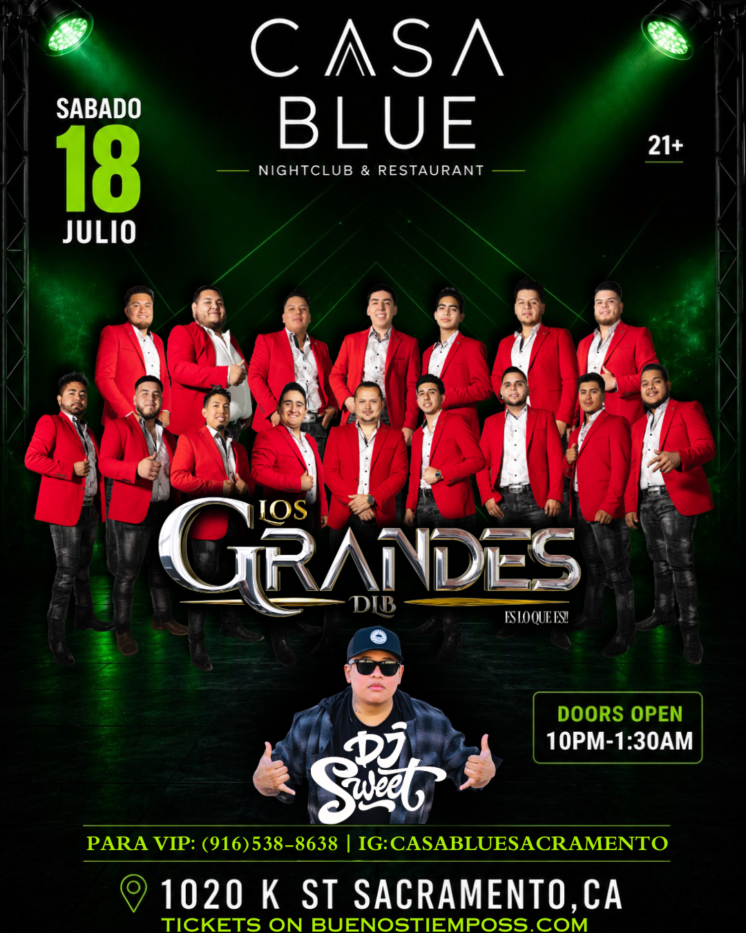 Banda Night @ Casa Blue