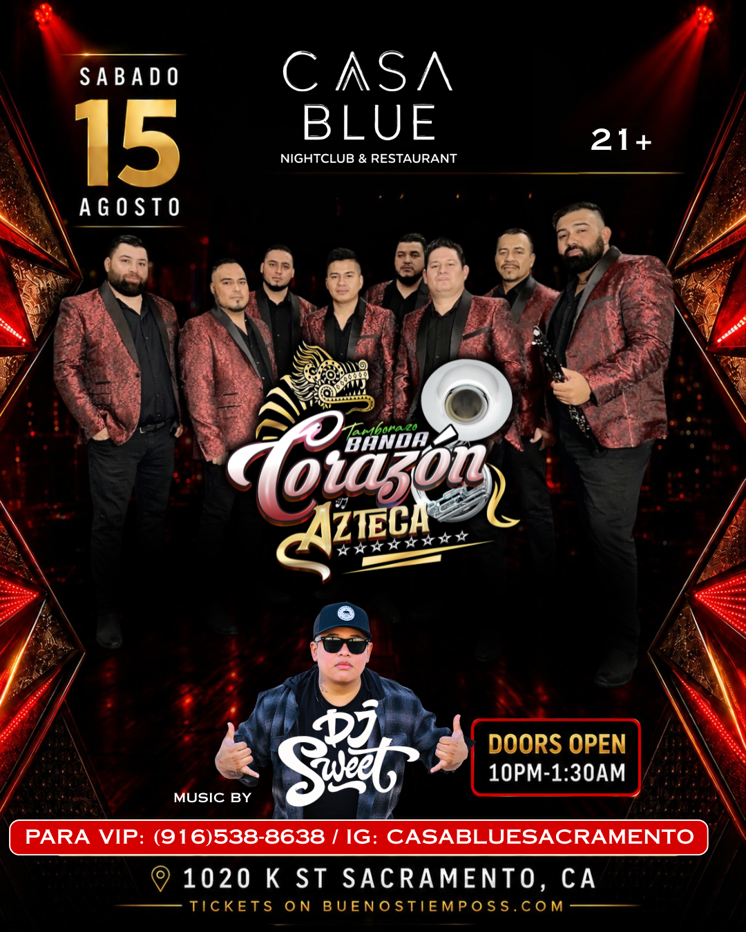 Banda @ Casa Blue