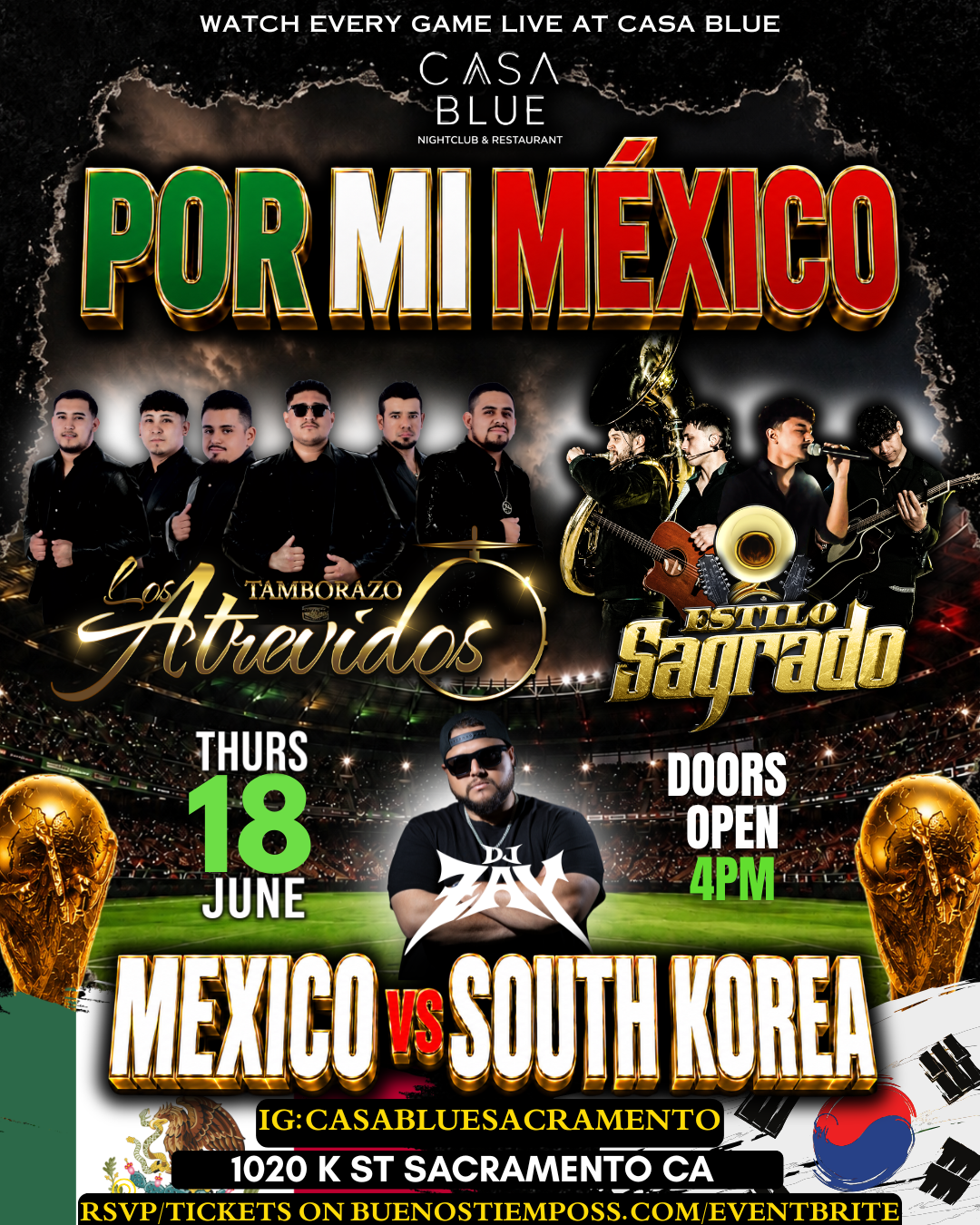 MEXICO VS S. KOREA WATCH PARTY