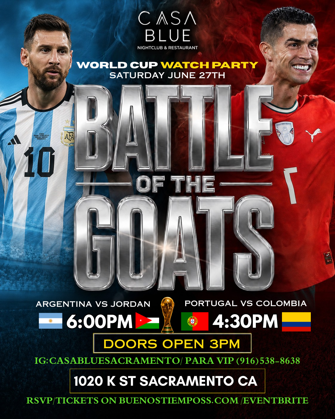 BATTLE OF THE GOATS