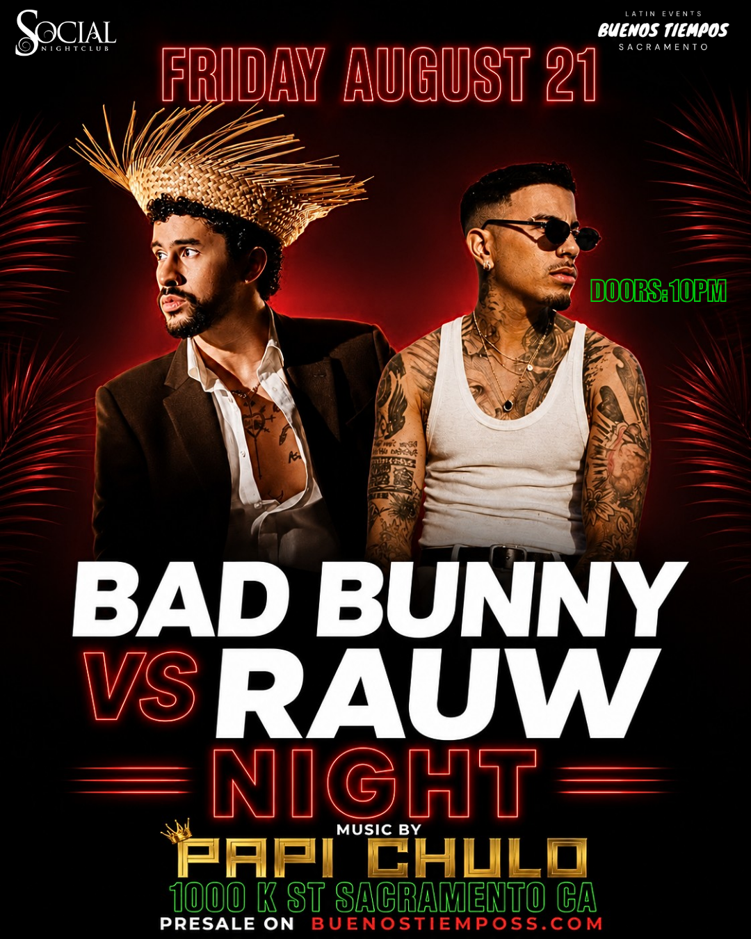 BAD BUNNY VS RAUW ALEJANDRO