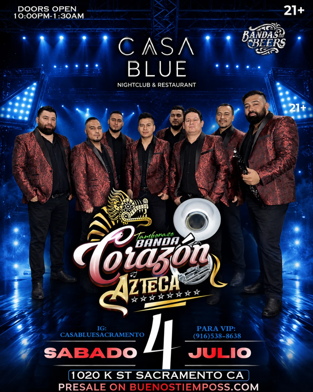 BANDA @ CASA BLUE 7.4