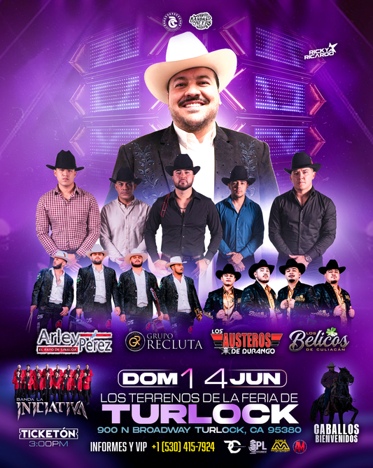 ARLEY PEREZ y MAS EN TURLOCK