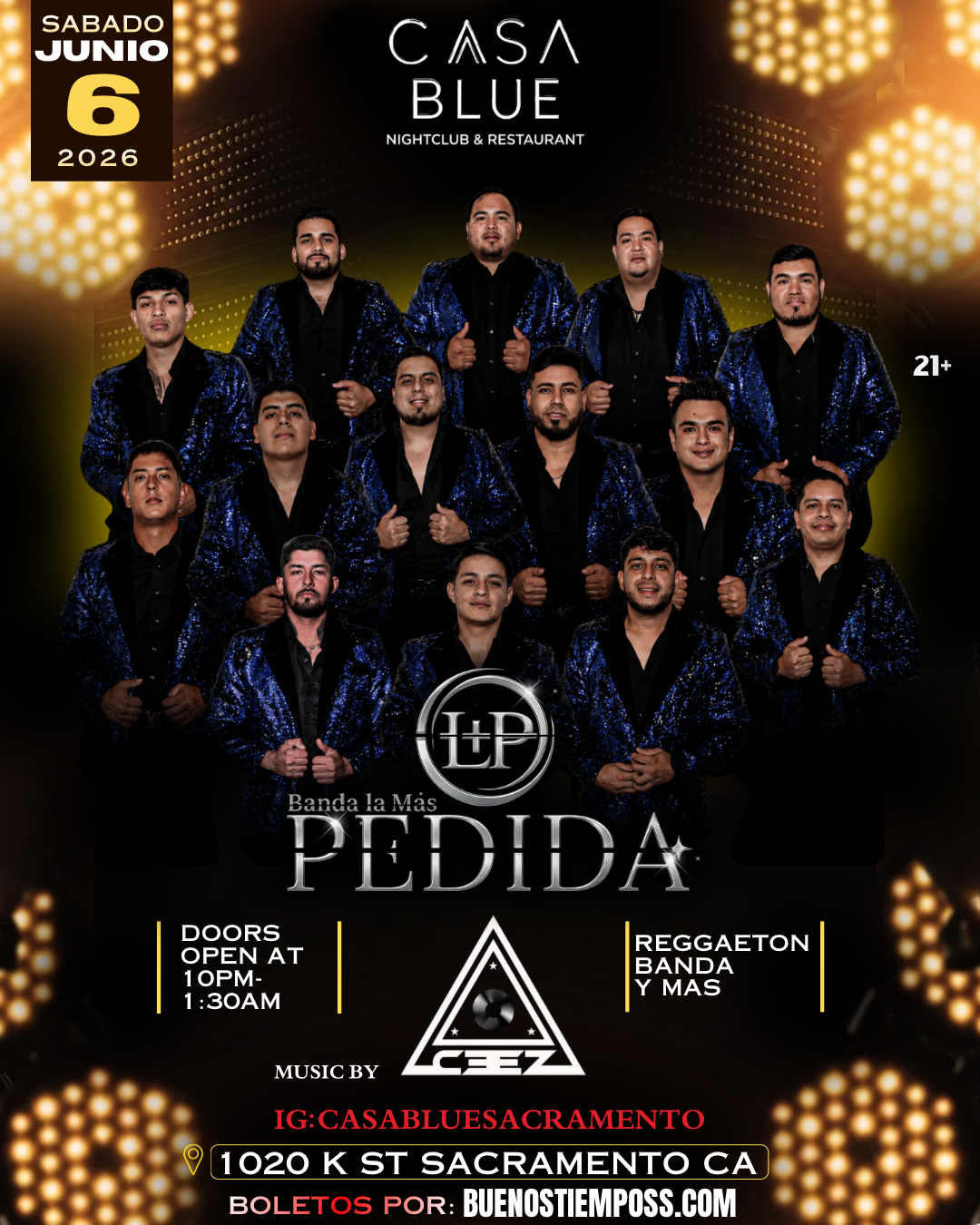 BANDA AT CASA BLUE 6.6