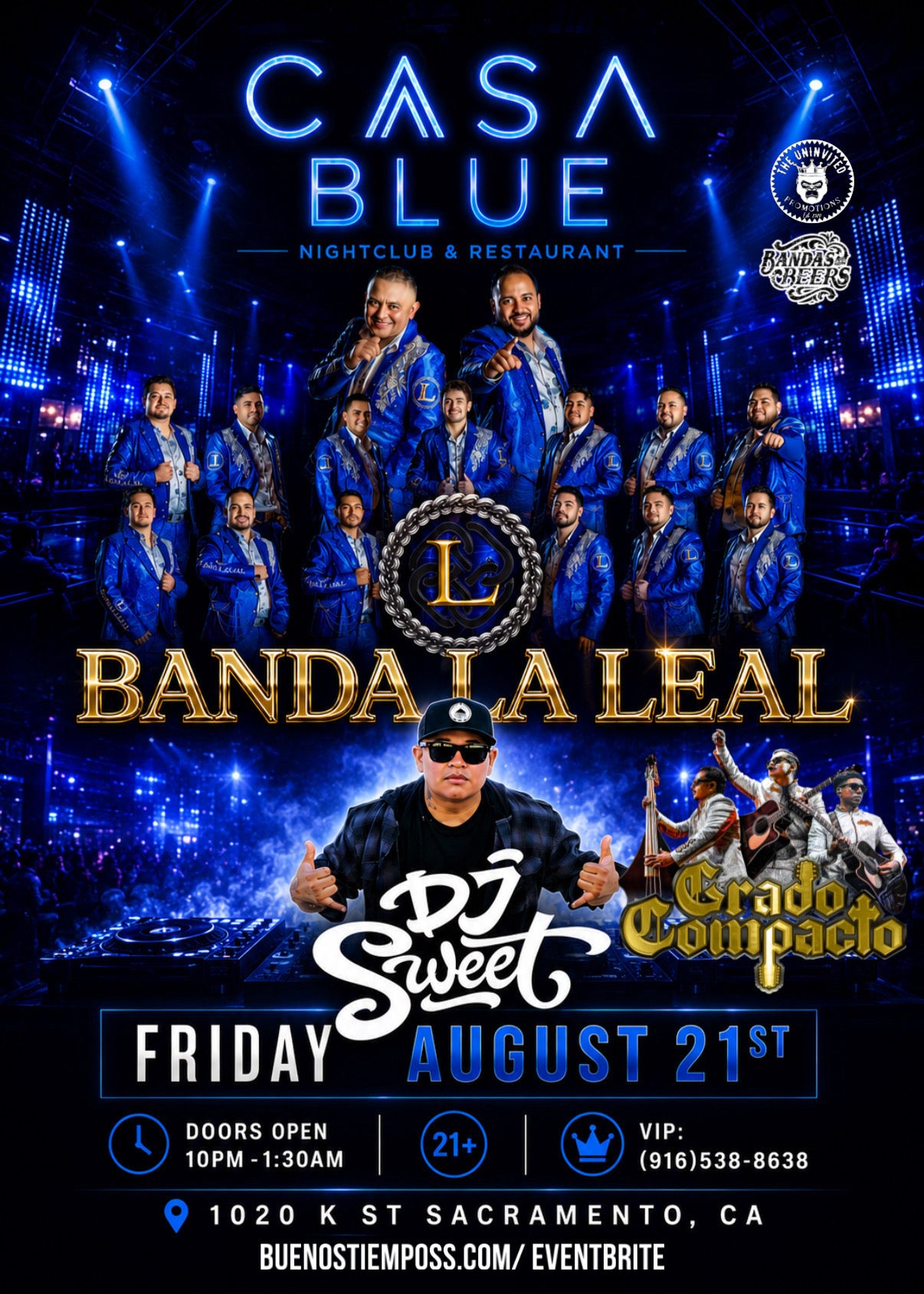 Banda La Leal @ CasaBlue