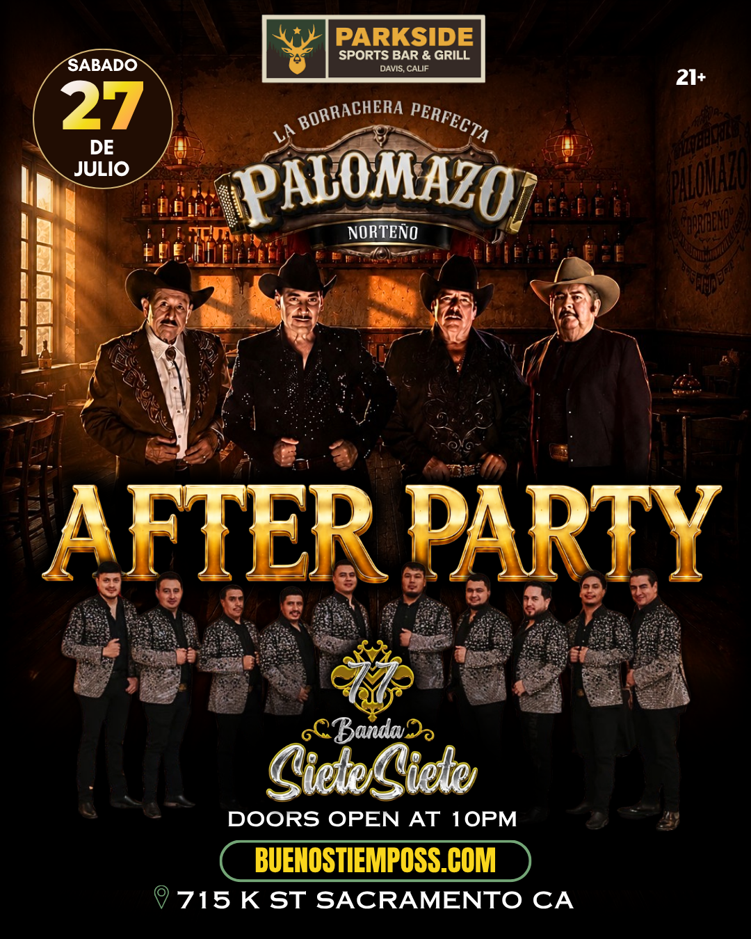 PALOMAZO AFTER PARTY