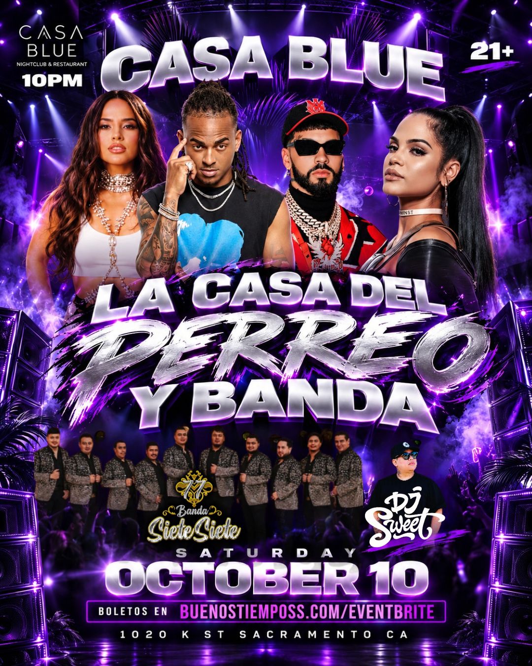 La CASA DEL PERREO Y BANDA