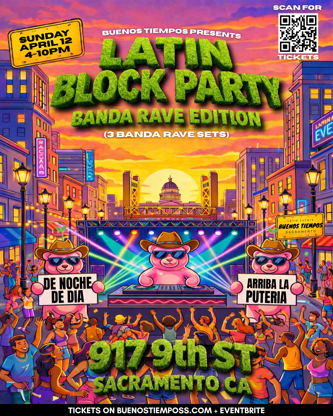 LATIN BLOCK PARTY BANDA RAVE EDITION 4.12