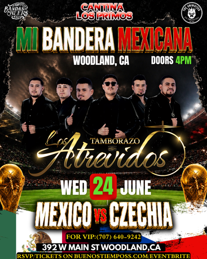 MEXICO WATCH PARTY @CANTINA LOS PRIMOS