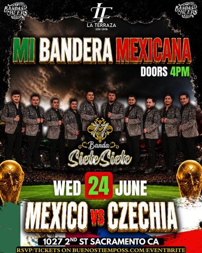MEXICO WATCH PARTY@ LA TERRAZA