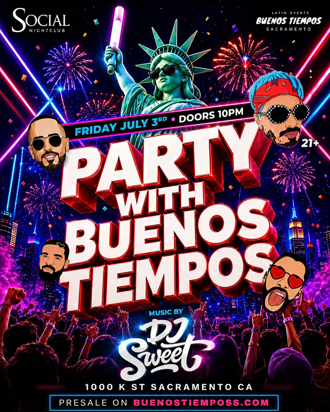 PARTY WITH BUENOS TIEMPOS 7.3