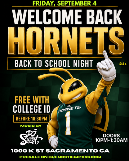 Latin Friday + Welcome Back Hornets