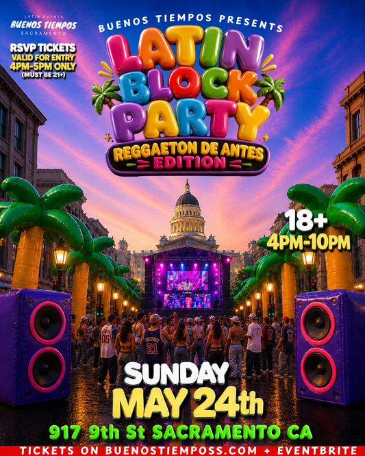 LATIN BLOCK PARTY-REGGAETON DE ANTES EDITION