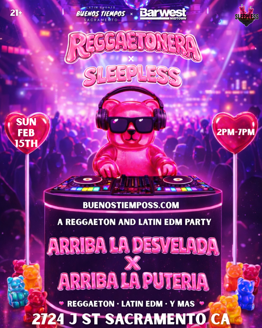 REGGAETONERA X SLEEPLESS