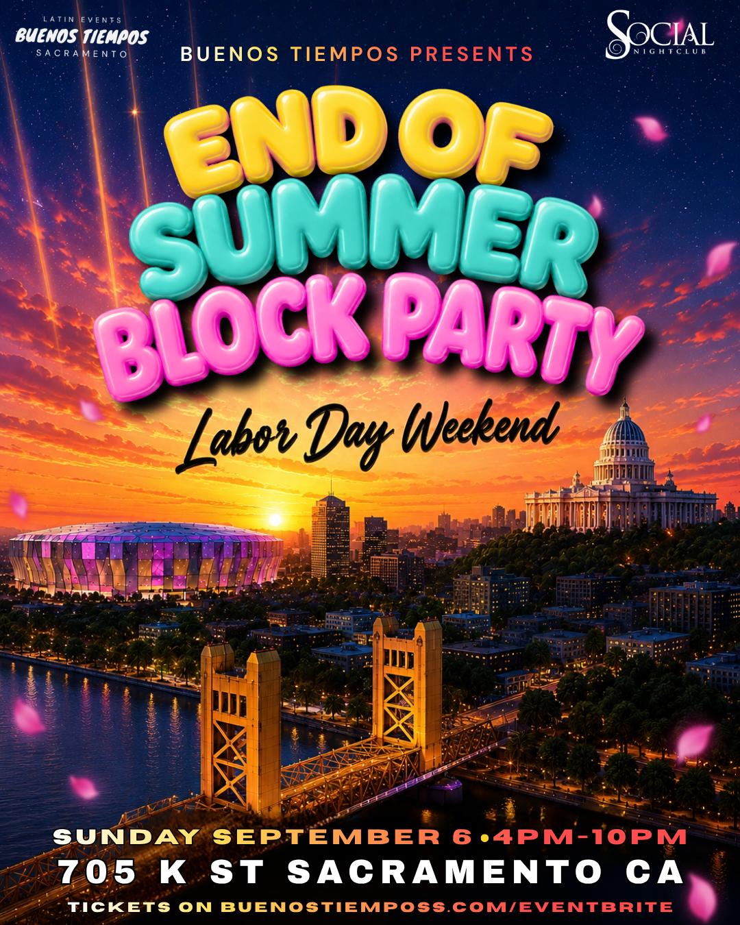END OF SUMMER BLOCK PARTY